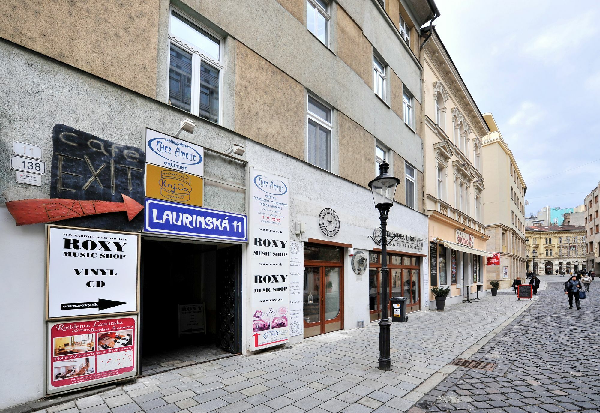 Aplend City Laurinska 11 Bratislava Buitenkant foto